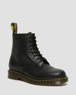 Dr. Martens 1460 Nappa Leather Lace Up Boots Czarne | SN-DM84866
