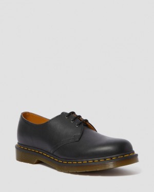 Dr. Martens 1461 Nappa Leather Oxford Shoes Czarne | SN-DM84528