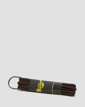 Dr. Martens 26 Inch Round Shoe Laces (3-Eye) Brązowe | SN-DM85207