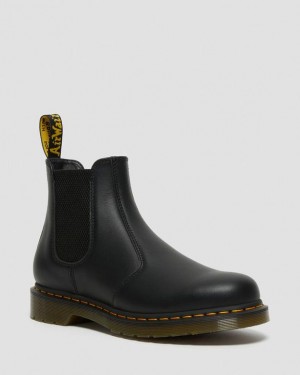 Dr. Martens 2976 Nappa Leather Chelsea Boots Czarne | SN-DM84935