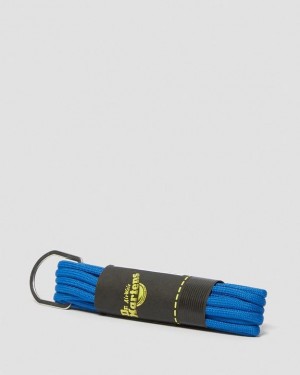 Dr. Martens 55 Inch Round Shoe Laces (8-10 Eye) Niebieskie | SN-DM85195