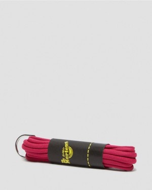 Dr. Martens 55 Inch Round Shoe Laces (8-10 Eye) Różowe | SN-DM85197