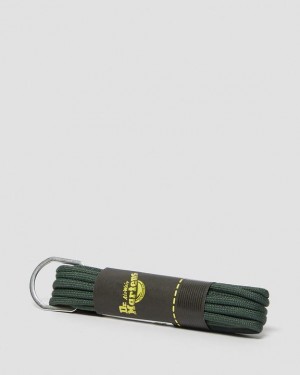 Dr. Martens 55 Inch Round Shoe Laces (8-10 Eye) Ciemny Zielone | SN-DM85202
