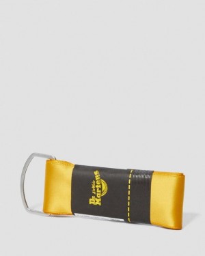 Dr. Martens 55 inch Ribbon Shoe Laces (8-10 Eye) Żółte | SN-DM85192