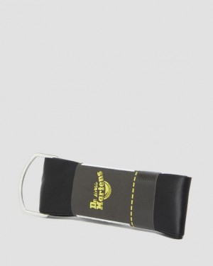 Dr. Martens 55 inch Ribbon Shoe Laces (8-10 Eye) Czarne | SN-DM85204