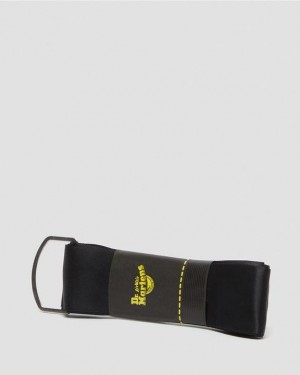 Dr. Martens 83 Inch Ribbon Shoe Laces (12-14 Eye) Czarne | SN-DM85178