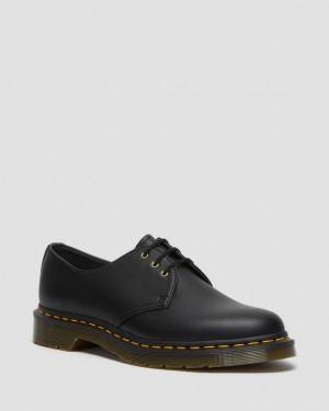 Dr. Martens Vegan 1461 Felix Oxford Shoes Czarne | SN-DM85037