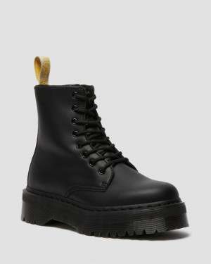 Dr. Martens Vegan Jadon II Boot Mono Platforms Czarne | SN-DM84684
